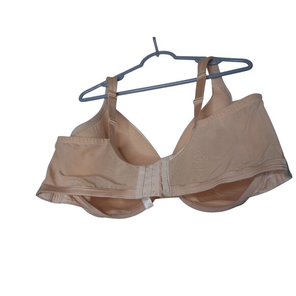 Cacique 46G Bra underwire lightly lined full coverage beige - Picture 3 of 5